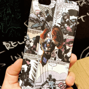 Captain America Iphone Cover - Marvel