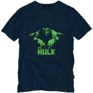 Hulk t-shirt mørkeblå - Marvel