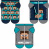 Minecraft-strumpor / sockor - 3 st.