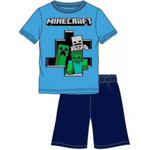 Minecraft pyjamas - t-shirt og shorts