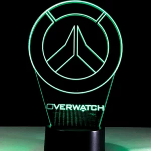 Overwatch Logo 3D lampe