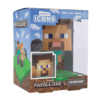 Minecraft Steve-figur med ljus - 10cm