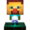 Minecraft Steve-figur med ljus - 10cm