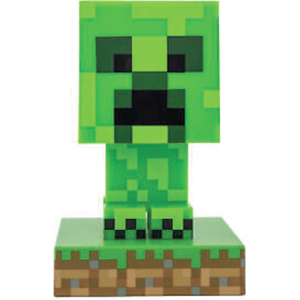 Minecraft creeper figur med lys - 10cm