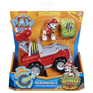 Paw Patrol Dino Deluxe Marshall køretøj og bil