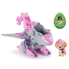 Paw Patrol Dino Deluxe Skye Fordon & Figur