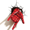 Spiderman 3D handlampa - Marvel