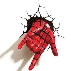 Spiderman 3D hånd lampe