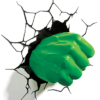 Hulk Knytnäve 3D LED-lampa - Marvel