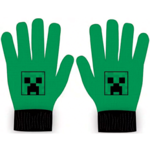 Minecraft grønne handsker