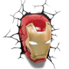 Iron Man Mask 3D LED Lampa