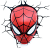 Spiderman-lampa - 3D LED-mask