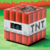 Minecraft TNT väckarklocka med ljud & ljus