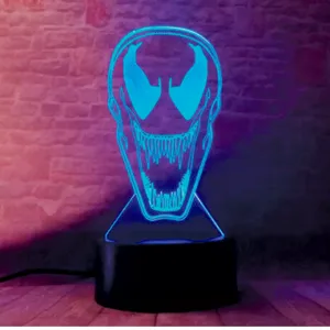 Venom 3D lampa  Marvel