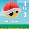 Röd skal-lampa med ljud  Super Mario