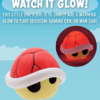 Röd skal-lampa med ljud  Super Mario