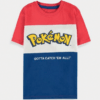 Pokemon T-shirt för barn - Röd, vit & blå (4-12 år)