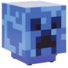 Minecraft Laddad Creeper-lampa - Blå