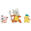 3 pack - Cyndaquil, Jugglypuff, Maraohawk 5cm