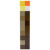 Minecraft fackellampa - Torch - 28x6x6 cm