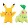 2-Pack Chikorita & Pikachu - Pokémon Stridsfigur