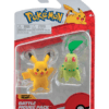 2-Pack Chikorita & Pikachu - Pokémon Stridsfigur