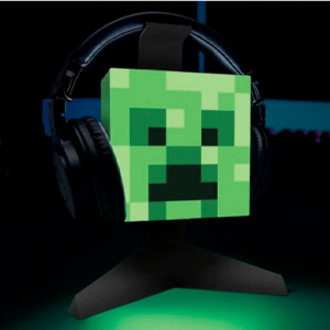 Minecraft creeper headset holder