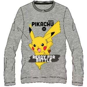 Pokemon grå langærmet t-shirt