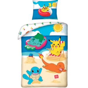 Pokemon sengetøj - på stranden