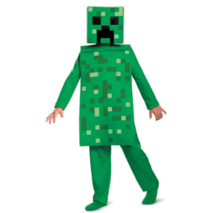 Minecraft Creeper-kostym - 4-6 & 7-8 år