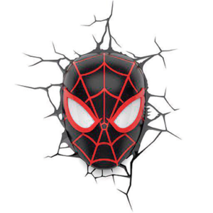 Spiderman maske lampe - Miles Morales