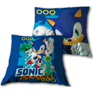 Sonic The hedgehog pude - 40x40cm - Jump