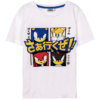 Sonic vit t-shirt för barn (5-12 år)