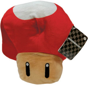 Super Mario Mushroom bamse 30 cm