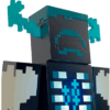 Minecraft Warden leksaksfigur