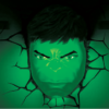 Hulk Huvud 3D LED lampa - Marvel