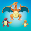 Charmander Evolution set - Mega Construx - Pokemon