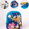 Sonic 3D skolväska för barn