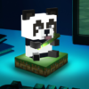 Minecraft Panda figur & lampa