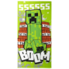 Minecraft Creeper Handduk - 70x140cm