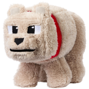 Minecraft Beige Varg Gosedjur 20 cm