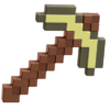Minecraft guld plasthacka - 35 cm
