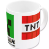 Minecraft TNT & Creeper Mugg i Porslin - 325ml