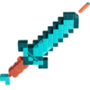 Minecraft NERF Diamantsvärd