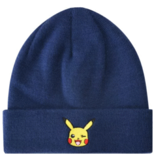 Pokemon Mössa - mörkblå - Pikachu ikon