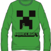 Minecraft creeper långärmad t-shirt - 6-12 år - Logo