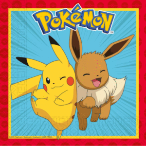 Pokémon servetter - 20 st - Next Generation