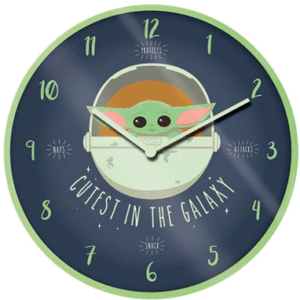 The Mandalorian Väggklocka - Baby Yoda