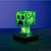 Minecraft Creeper-figur med ljus