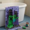 Minecraft handduk - Enderman, Creeper & Zombie